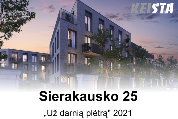 Konkurso „Už darnią plėtrą“ 2021 metų laimėtojas – UAB „Keista“ valdytas projektas